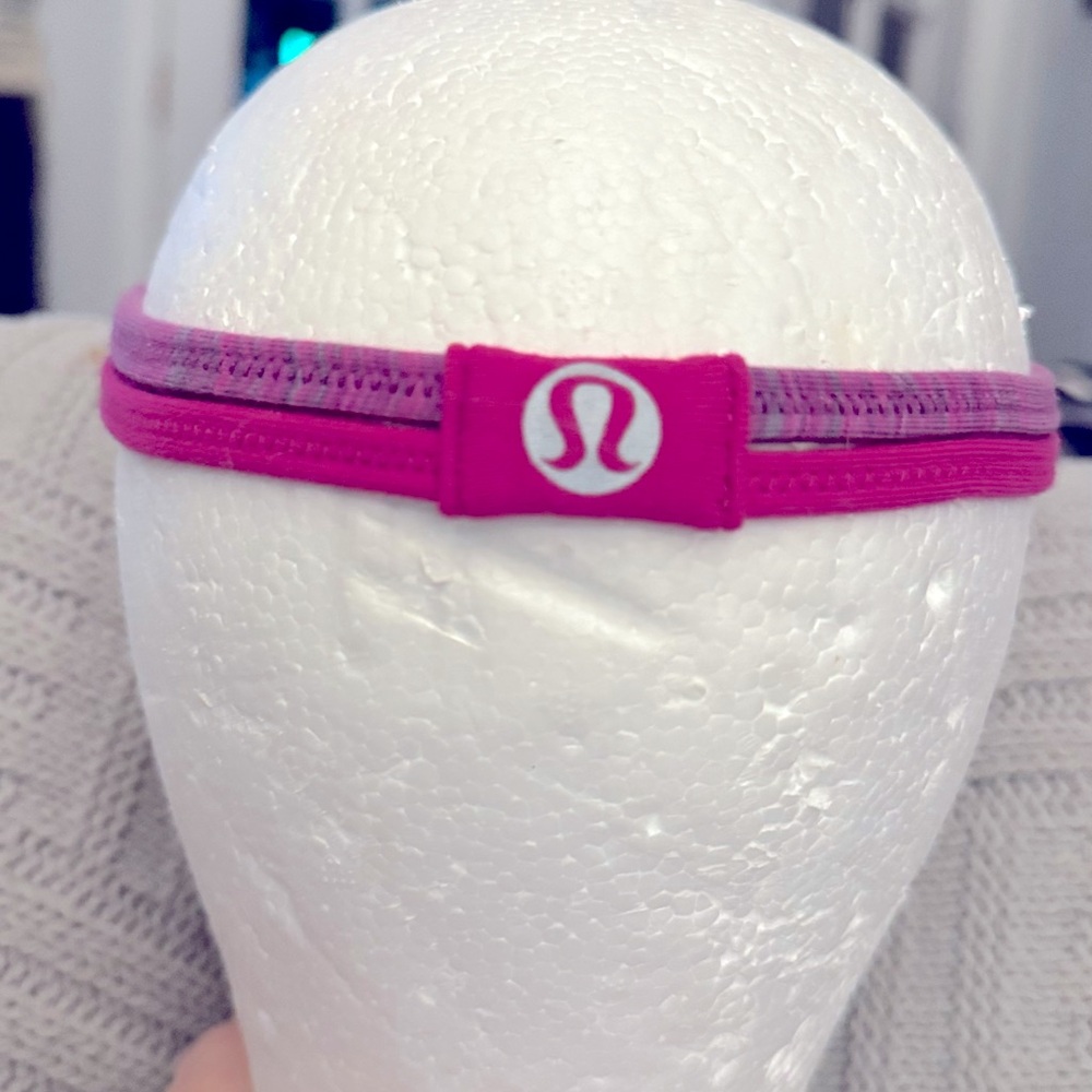 Lululemon DANCE! VINTAGE Headband in Polar Pink/Heathered Polar Pink